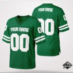 Custom Green Football Jersey