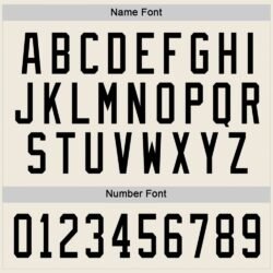 Custom Cream Black Hockey Jersey - Image 5