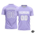 Custom Soccer Raglan Purple
