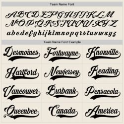 Custom Cream Black Hockey Jersey - Image 3