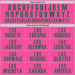 Custom Pink Kelly Green Performance Golf Polo Shirt - Image 4