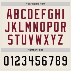 Custom Cream Black-Crimson Two-Button Unisex Softball Jersey - Image 4