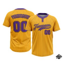 Custom Softball Yellow & Purple