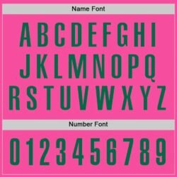 Custom Pink Kelly Green Performance Golf Polo Shirt - Image 5