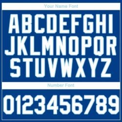 Custom Royal White-Light Blue Baseball Jersey - Image 5