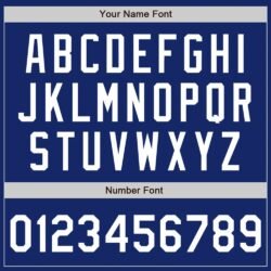 Custom Royal White Bomber Full-Snap Varsity Letterman Two Tone Jacket - Image 4