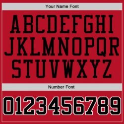 Custom Red Black-White Performance T-Shirt - Image 5