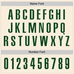 Custom Cream Green Performance Golf Polo Shirt - Image 5