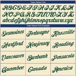 Custom Cream Hunter Green-Royal Authentic Throwback Basketball Jersey - Image 5