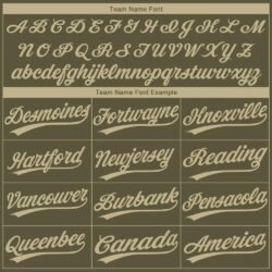 Custom Olive Vegas Gold-Camo 3D Pattern Salute To Service Two-Button Unisex Softball Jersey - Image 5