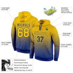 Custom Stitched Graffiti Pattern Neon Green-White 3D Sports Pullover Sweatshirt Hoodie - Image 2