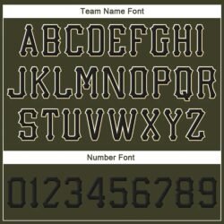 Custom Olive Black-Cream Stitched Adjustable Snapback Salute To Service Hat - Image 4