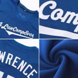 Custom Royal White-Red Authentic Throwback Rib-Knit Baseball Jersey Shirt - Image 7