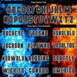 Custom Figure Black-White Flame Sublimation Soccer Uniform Jersey - Image 7