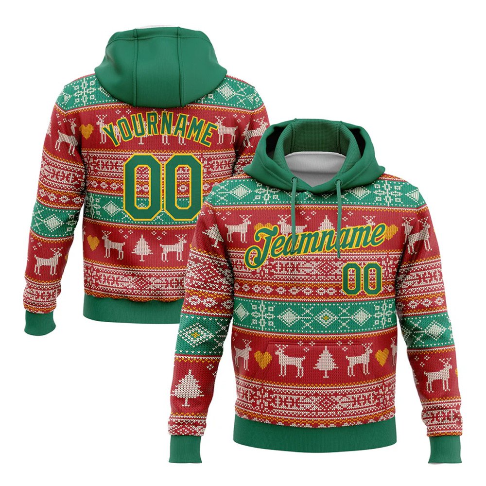 23 Custom Stitched Graffiti Pattern Neon Green-White 3D Sports Pullover Sweatshirt Hoodie - Image 1