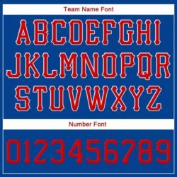 Custom Royal Red-White Stitched Adjustable Snapback Hat - Image 4