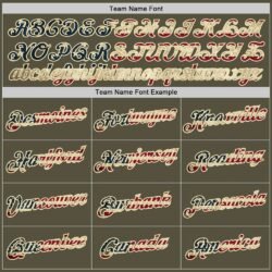 Custom Olive Vintage USA Flag-Cream Performance Salute To Service T-Shirt - Image 6