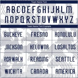 Custom White Navy Curve Lines Sublimation Volleyball Uniform Jersey - Image 5