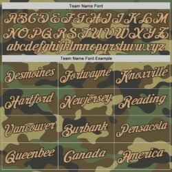 Custom Camo Old Gold-Black Authentic Salute To Service Basketball Jersey - Image 4