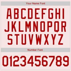 Custom White Red Pinstripe Red-White Authentic Throwback Rib-Knit Baseball Jersey Shirt - Image 5