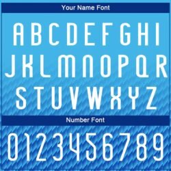 Custom Sky Blue White-Thunder Blue Geometric Shape Sublimation Volleyball Uniform Jersey - Image 6