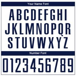 Custom White Navy Sublimation Soccer Uniform Jersey - Image 6