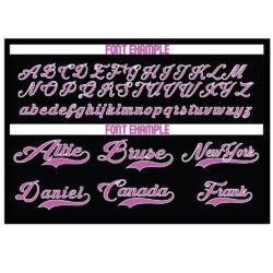 Custom Pink & Black Basketball Jersey - Image 3