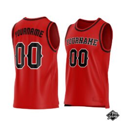 Custom Red Basketball Jersey