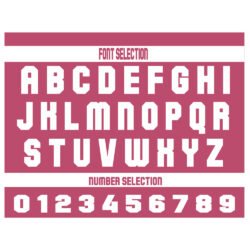 Custom Soccer Raglan Pink & White - Image 2
