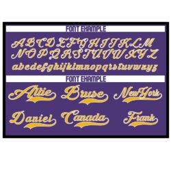 Custom Purple & White Basketball Jersey - Image 3