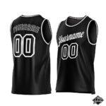 Custom Black Basketball Jersey