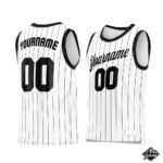 Custom White Basketball Jersey