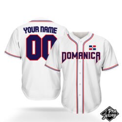 Custom Dominica Baseball Jersey