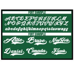 Custom Soccer V Neck Green - Image 3